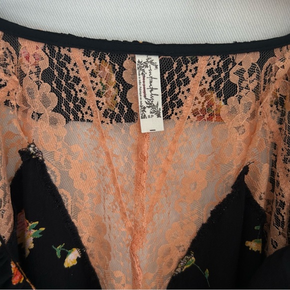 Intimately FP~ Floral Ruffle Lace Bodysuit - Picture 4 of 16